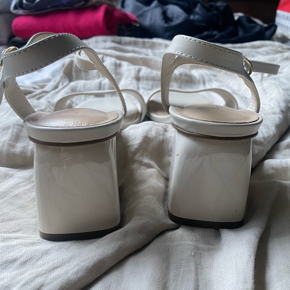 White strappy heels - Picture 3 of 4